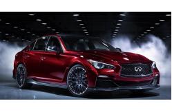 China powerful 5 Seater Electric Car Infiniti Q50 Car with 3.0L engine supplier