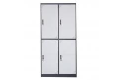 China Horizontal School Design Metal Lockers 0.5-1.2mm Plastic Handles supplier