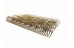 China 4:1 Pitch Encapsulation Metal Coil Binding Spines For Hardcover Calendar supplier