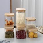 1000ml Airtight Borosilicate Glass Food Storage Jars