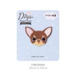 Customizable Chihuahua Iron-On Patch - Adorable Pet Gift + DIY Starry Design + Endless Styling Options for sale