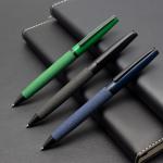 Retractable Twist Metal Ballpoint Pen 1.0mm Fluent Business Signature Pen For Gift for sale