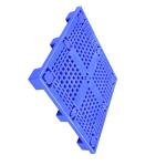Food Factory Flat Plastic Pallet 1000 X 1000 X 140 Blue HDPE 0.6T Load for sale