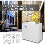 HOMEFISH 800ml Big Essential Oil Diffuser For Office Desk Coverage 2500m3-4000m3