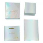 Gradient Flat Pack Gift Boxes , Holographic Packaging Box with Front Lock for sale