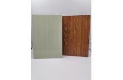 China Fire Rated ACP Sheets, Special Effects, 0.4mm Aluminum Layer Thickness supplier