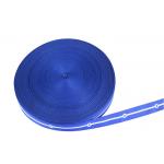 Funky Blue Elastic Diary Band Strap , 3 - 110mm Width Custom Cloth Elastic Bands