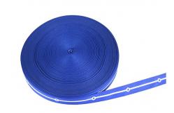 China Funky Blue Elastic Diary Band Strap , 3 - 110mm Width Custom Cloth Elastic Bands supplier