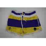 Short Style Beach Shorts For Ladies , Polyester Swim Trunks With High Mobility for sale