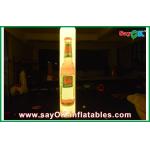 Green / Yellow Inflatable Lighting Decoration With Logo Printing for sale