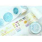 Single Sided Colorful 15mm Geometric Foil Washi Tape for sale