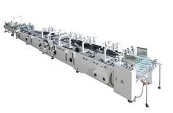 China Cold Glue 180m/Min Crash Lock Bottom Folder Gluer supplier