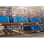 Optional Color Gravity Flow Racking Systems Corrosion Resistance ISO9001 Approved for sale