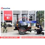 3.0kgs TNT Exploding Bomb Disposal Explosive Containment Vessel With Four Wheels