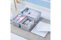 China Large Storing Baby Clothes Plastic Organizer Box With Lid supplier