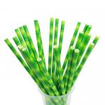 Attractive Party Festival Coloured Paper Straws Juices Paper Cocktail Straws for sale
