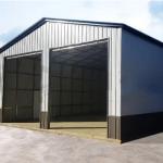 Industrial Steel Frame Workshop Building Lightweight Strong Steel Structures for sale