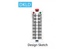 China 16-way switch industrial remote control DH-Z16F supplier