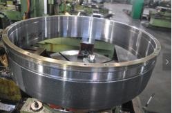 China Single Jersey Circular Knitting Machine Cylinder High Rigidity And Precision supplier