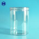 32OZ 960ML Transparent Plastic Cans For Walnuts Cashew Nuts for sale