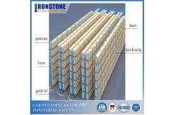 China Pallet Rack Frame Tie Aisle Connector For Safety supplier
