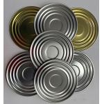 Food Packing Tinplate Tin Can Lids 153mm Diameter Tin Bottom for sale