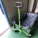Steel Frame Wheel Foldable Wagon Cart 112cm Folding Outdoor Utility Wagon for sale