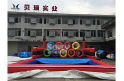 China Great Race Pirate Ship Inflatable Outdoor Obsatcle Course for Adults / Kids supplier