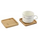 6- Cork/PU Coaster Cups Set With Absorbent Special Design Base for sale