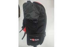 China Detachable Bike Helmet Backpack Bag Red With Dry / Wet Separation supplier