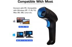 China Handheld Barcode Reader Handheld Computer Scanner POS Warehouse Inventory Library supplier