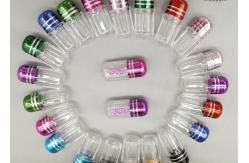 China Single Capsule Plastic Pill Vials 2g Cylindrical Shape supplier