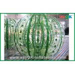 Inflatable Beach Games Customized Giant Durable Inflatable Zorbing Ball For Hamster Ball Game 2.3x1.6m for sale