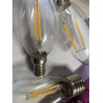 2w Filament Led Light Bulbs , Led Energy Saving Bulb Pc Glass for sale