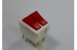 China 250v 16a Red Illuminated Rocker Switch ,  Electrical Two Way Rocker Switch supplier