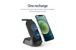 China Over-temperature Protection Fast Charge Wireless Charging Pad with ABS PC Material supplier