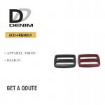 Polyacetal Loop & Buckle For Garment Standard Multi - Purpose 3 - Bar Adjuster