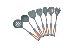 China Customized Silicone Spatula Kitchenaid Cooking Utensil Set 8 Pieces Eco Friendly supplier