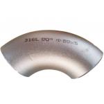 Antiwear B16.9 Stainless Steel Tube Fittings Buttweld Ends Tee SCH5S-SCH80S for sale