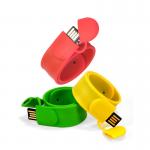 UDP Silicone Usb Wristbands Flash Drive Toy Type 32G 64GB 128GB for sale