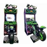 Coin Operated GP Motorcycle Game Machine Dynamic Designing Comfortable