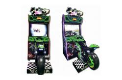 China Coin Operated GP Motorcycle Game Machine Dynamic Designing Comfortable supplier