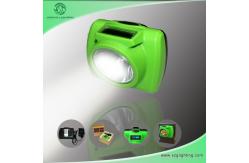 China Anti - Explosion Led Mining Lamp , 13000 Lux Hard Hat Lights With USB Charger supplier