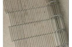 China Durable Wire Mesh Flat Flex Conveyor Belt 304 Stainless Steel supplier