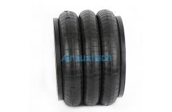 China Triangle Rubber Bellow 6334 4430 Triple Convoluted Air Spring Contitech FT 330-29 supplier