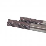 4 Flutes Corner Radius Cutter Solid Carbide Corner Rounding End Mill HRC60 for sale