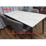 Stylish Dining Experience with Hand Control and Heating Funriture Graphene Warm Dining Table for sale