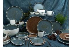 China Fadeless 12pc Porcelain Unique Classic Dinnerware Set For 4 supplier