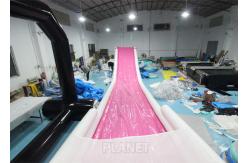 China 0.9mm PVC Tarpaulin Water Floating Inflatable Boat Slide supplier