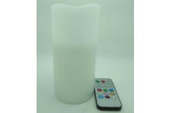 China Flameless Candles With Flickering Flame , Battery Operated Candles With Timer  supplier